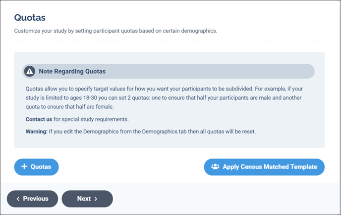 PP Knowledge Base_Set up study [quotas]_12.14.2021